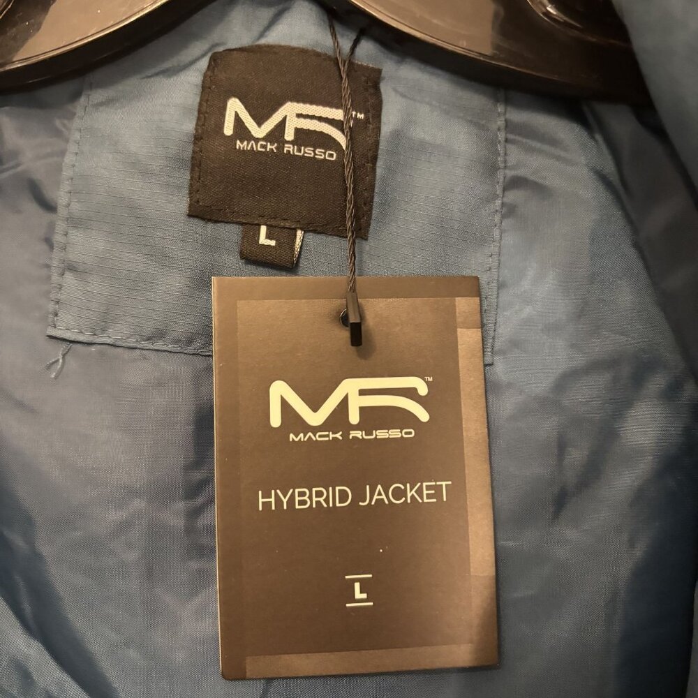 Mack Russo Hybrid Packable Jacket Lightweight Water-Resistant Full-Zip With Zip - Picture 2 of 10